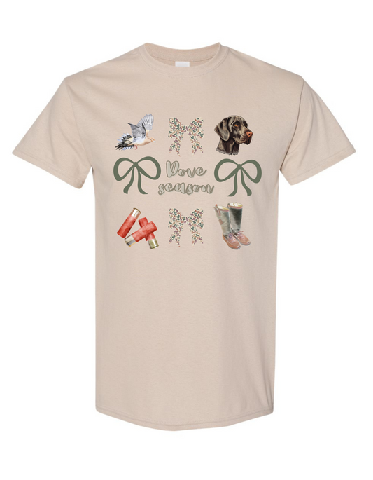 BOW DOVE SEASON TEE