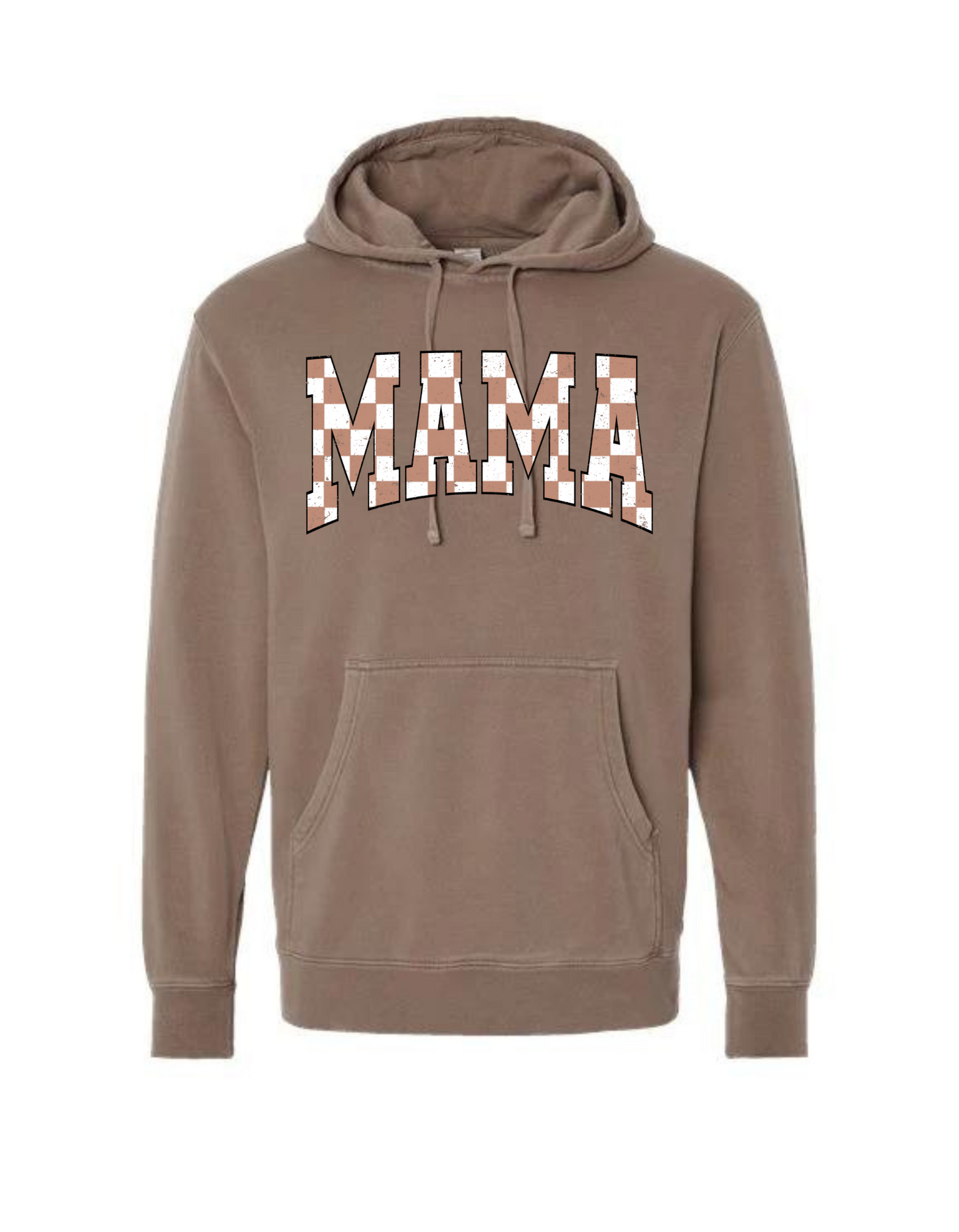 CHECKER MAMA HOODIE